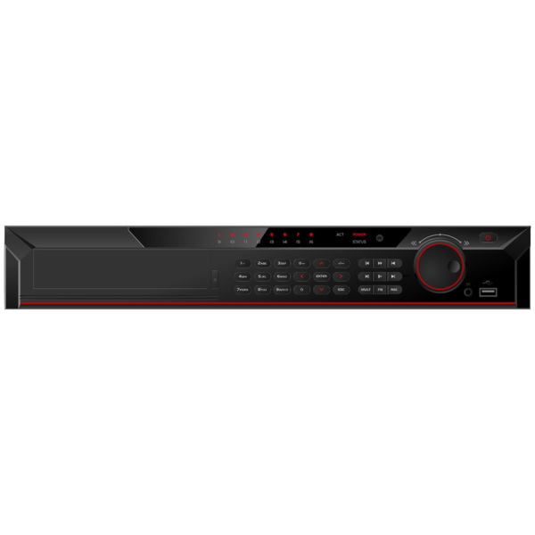 Diamond Series 32CH Diamond Pro 4K NVR with 16 PoE + 8TB NVR504L-32/16P-4KS2E-8T